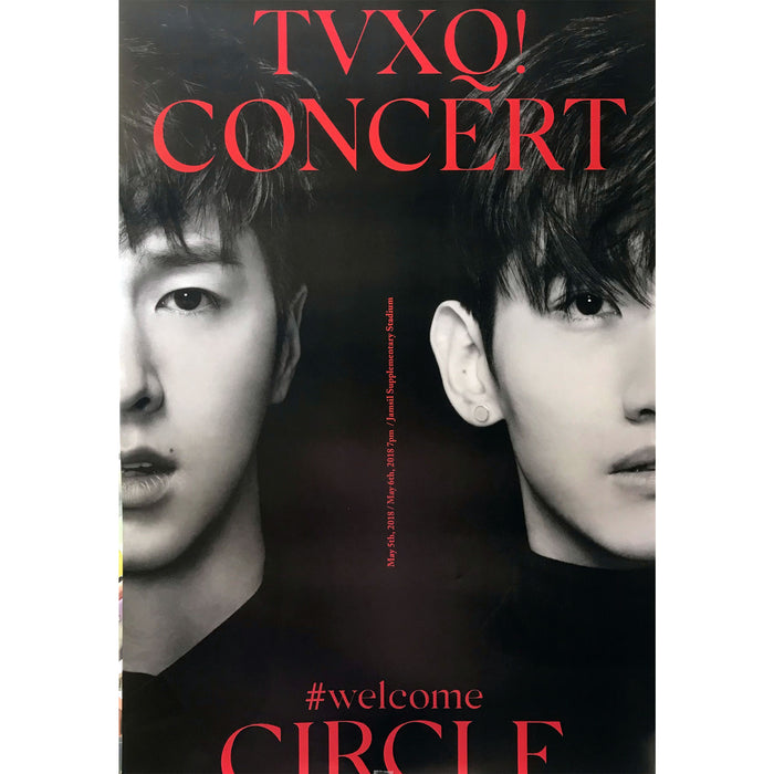 동방신기 | TVXQ | CONCERT DVD [ TVXQ! CONCERT CIRCLE #WELCOME ] | POSTER ONLY