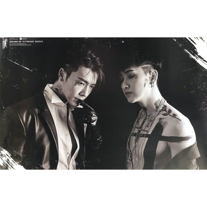 동해 & 은혁 | SUPER JUNIOR D&E | 3RD MINI ALBUM [ DANGER ] | (GROUP VER. B) POSTER ONLY