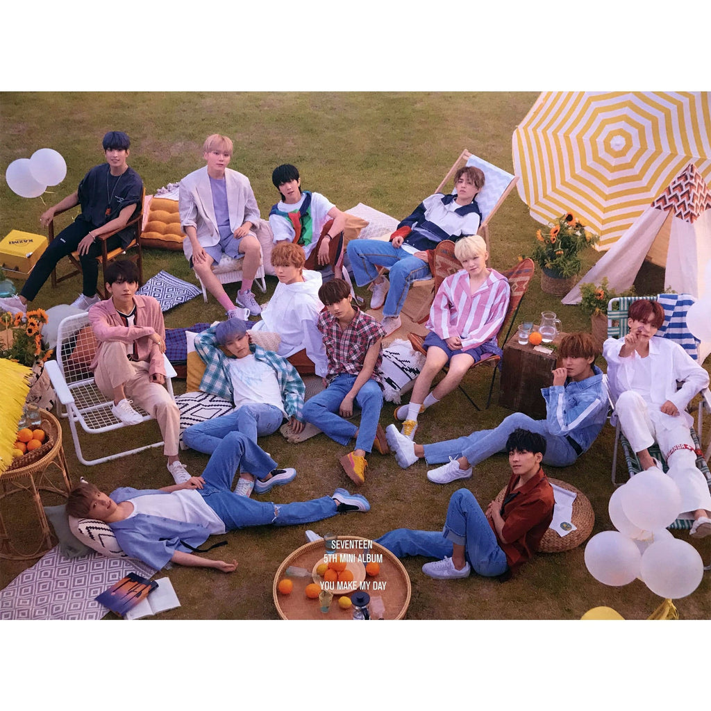 세븐틴 | seventeen | 5th mini album [ you make my day ] | poster only