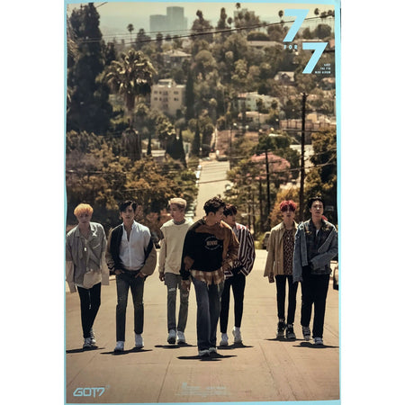 MUSIC PLAZA Poster A. ver 갓세븐 | GOT7 | 7TH MINI ALBUM - 7FOR7 | POSTER