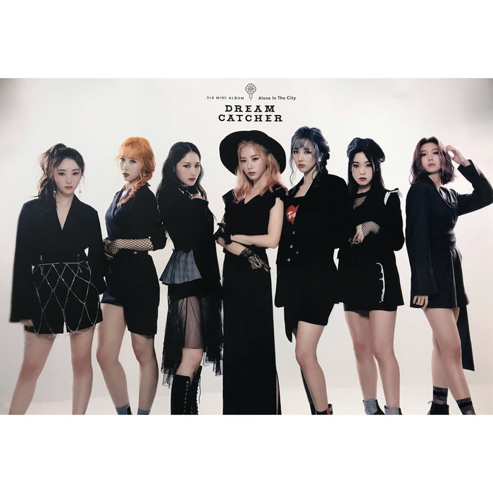 MUSIC PLAZA Poster B version 드림캐쳐 | Dream catcher | 3rd mini album -ALONE IN THE CITY (2 ver) | POSTER