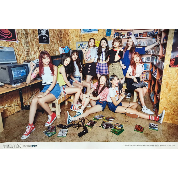 프리스틴 | PRISTIN | 2ND MINI ALBUM [ SCHXXL OUT ] | (A VER) POSTER ONLY