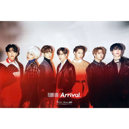 MUSIC PLAZA Poster A. ARRIVAL ver GOT7 | 갓세븐 | FLIGHT LOG : ARRIVAL, EVER | POSTER