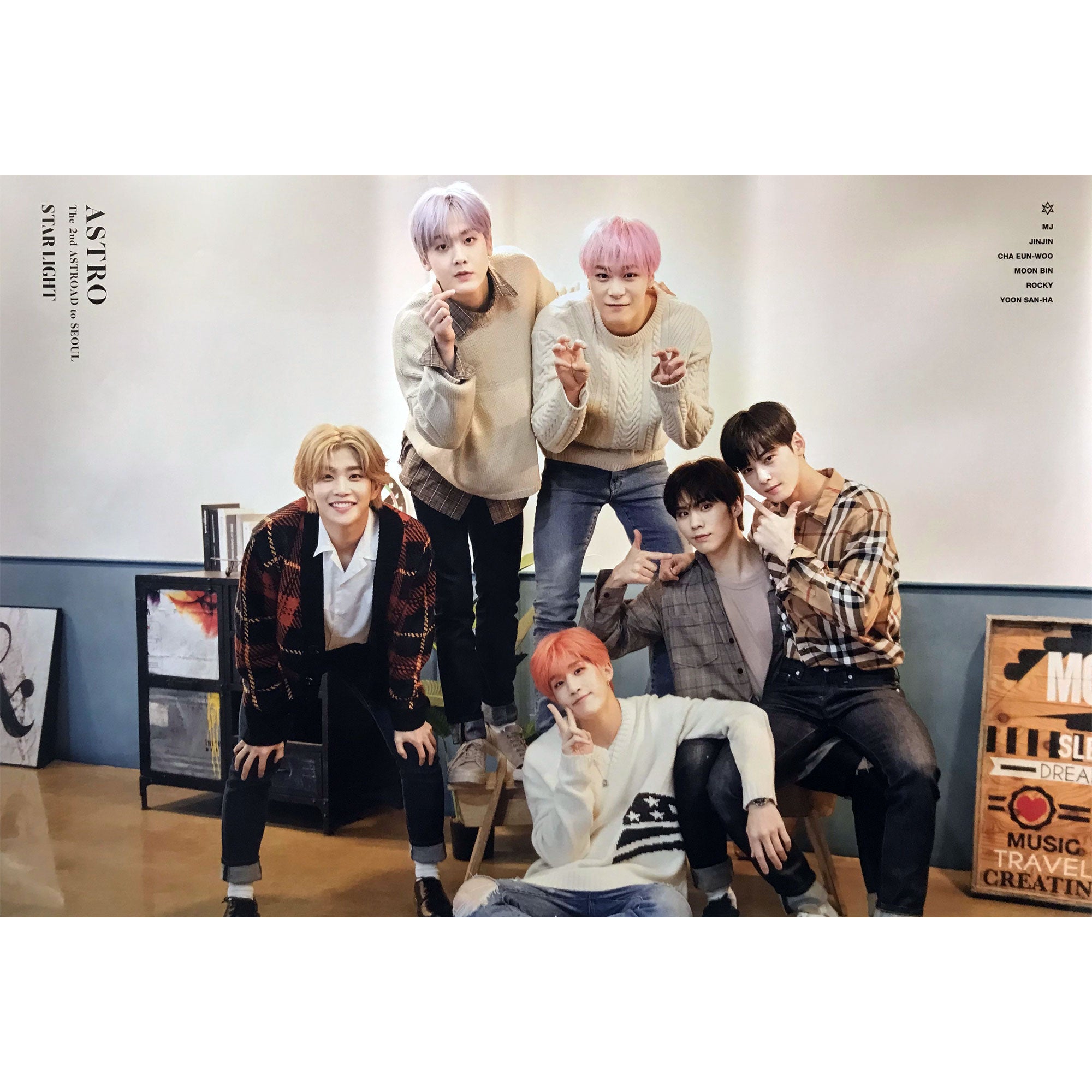 아스트로 | ASTRO | CONCERT [ 2ND ASTROAD TO SEOUL STARLIGHT ] | POSTER ONLY -  Music Plaza