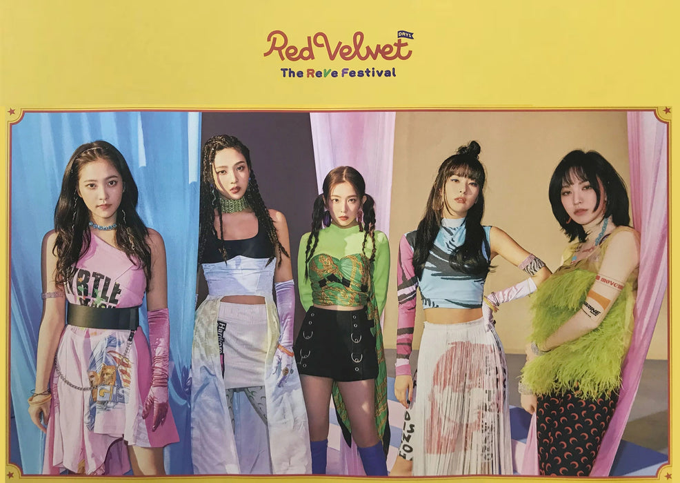 레드벨벳 | RED VELVET | 3RD SPECIAL MINI ALBUM [ THE REVE FESTIVAL: DAY 1 ] | (KIHNO VER.) POSTER ONLY