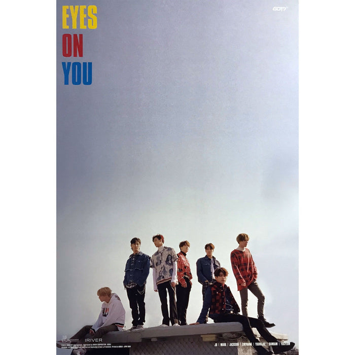 MUSIC PLAZA Poster B. ver GOT7 | 갓세븐 | 7 mini album - EYES ON YOU | POSTER