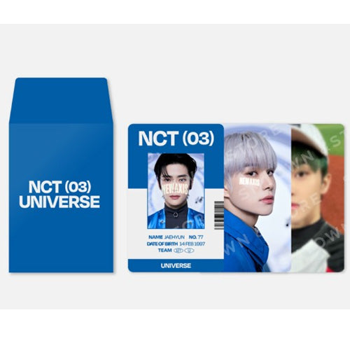 엔시티 | NCT [ UNIVERSE ] ID CARD + PHOTO CARD SET (RANDOM)