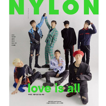 MUSIC PLAZA Magazine 나일론 | NYLON 2019-2 [ COVER- IKON ]  KOREA MAGAZINE + SPECIAL GIFT