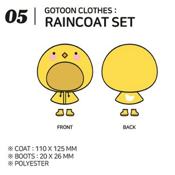 갓세븐 | GOT7 [ GOTOON BY GOT7 SUMMER STORE ] RAINCOAT SET