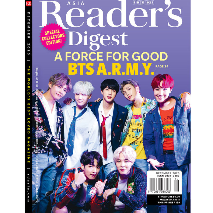 READER'S DIGEST 2020-12 [ BTS ] ASIA EDITION