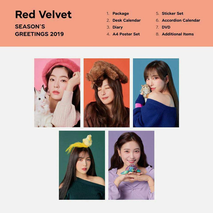 MUSIC PLAZA Photo Book Red Velvet SEASON'S GREETINGS 2019