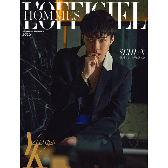 로피시엘 옴므 | L'OFFICIEL HOMMES 2020 S/S [ SEHUN ] YK EDITION