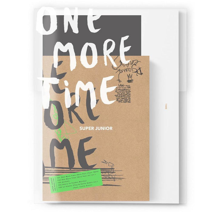 MUSIC PLAZA CD SUPER JUNIOR SPECIAL MINI ALBUM [ ONE MORE TIME ] REGULAR VERSION