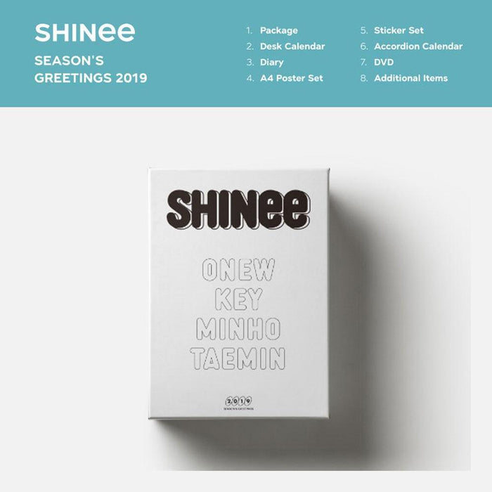 MUSIC PLAZA Photo Book SHINee 2019 SEASON'S GREETINGS