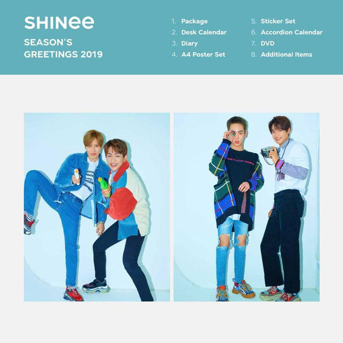 MUSIC PLAZA Photo Book SHINee 2019 SEASON'S GREETINGS