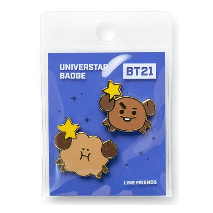 BT21 CONSTELLATION BADGE SET