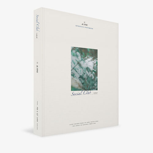 세븐틴 | SEVENTEEN PHOTOBOOK [ SOCIAL CLUB : CARAT ] AL FINE VER.