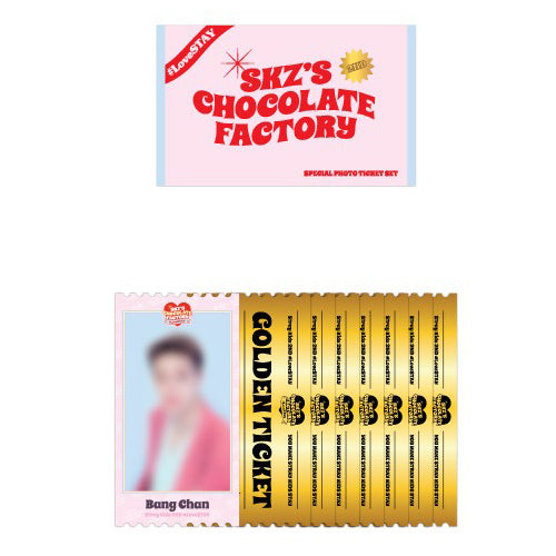 STRAY KIDS [ SKZ CHOCOLATE FACTORY ] SPECIAL PHOTO TICKET SET