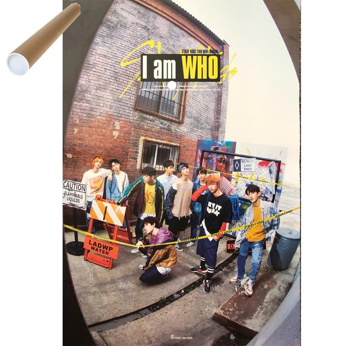 MUSIC PLAZA Poster B Version Stray Kids | 스트레이 키즈 |  I Am Who | POSTER