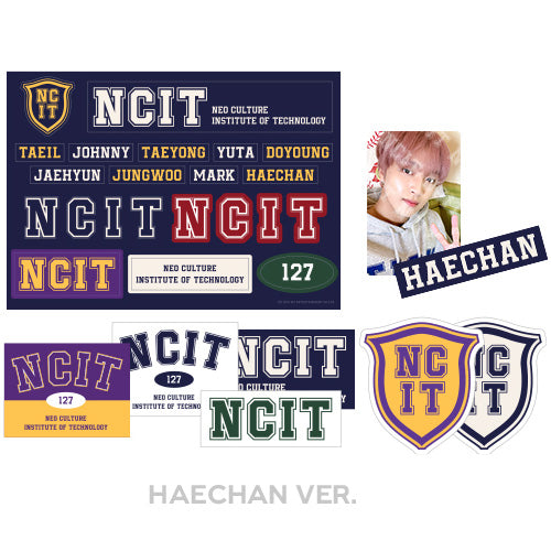 엔시티127 | NCT 127 [ NCIT ] REMOVABLE LAPTOP DECO STICKER SET