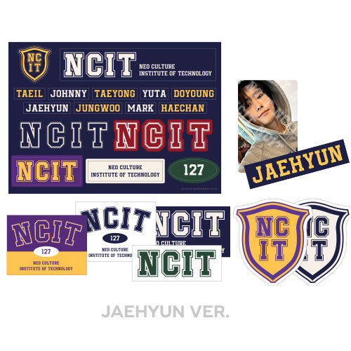 엔시티127 | NCT 127 [ NCIT ] REMOVABLE LAPTOP DECO STICKER SET