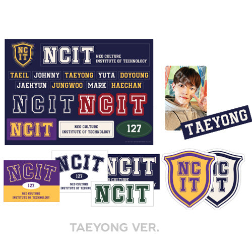 엔시티127 | NCT 127 [ NCIT ] REMOVABLE LAPTOP DECO STICKER SET