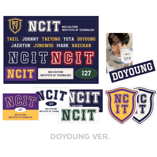 엔시티127 | NCT 127 [ NCIT ] REMOVABLE LAPTOP DECO STICKER SET