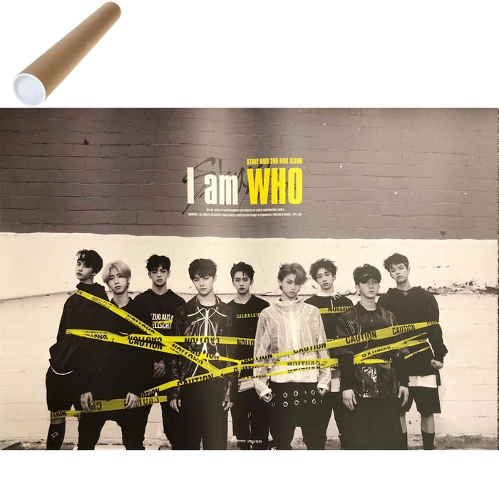 MUSIC PLAZA Poster C Version Stray Kids | 스트레이 키즈 |  I Am Who | POSTER