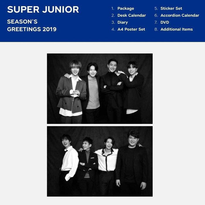 MUSIC PLAZA Photo Book SUPER JUNIOR SEASON'S GREETINGS 2019