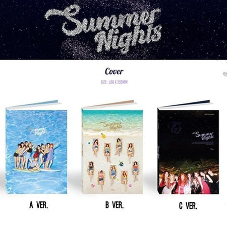 MUSIC PLAZA CD A version Twice | 트와이스 | The 2nd Special Album [Summer Nights]