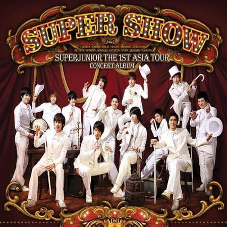 MUSIC PLAZA CD Super Junior | 슈퍼주니어 | Super Junior - The 1st Asia Tour Concert Album [2 CD]