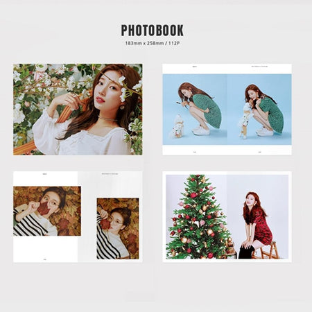 MUSIC PLAZA Photo Book 수지 SUZY 2019 SEASON’S GREETINGS [ CALENDAR+DIARY+PHOTOCARD ]