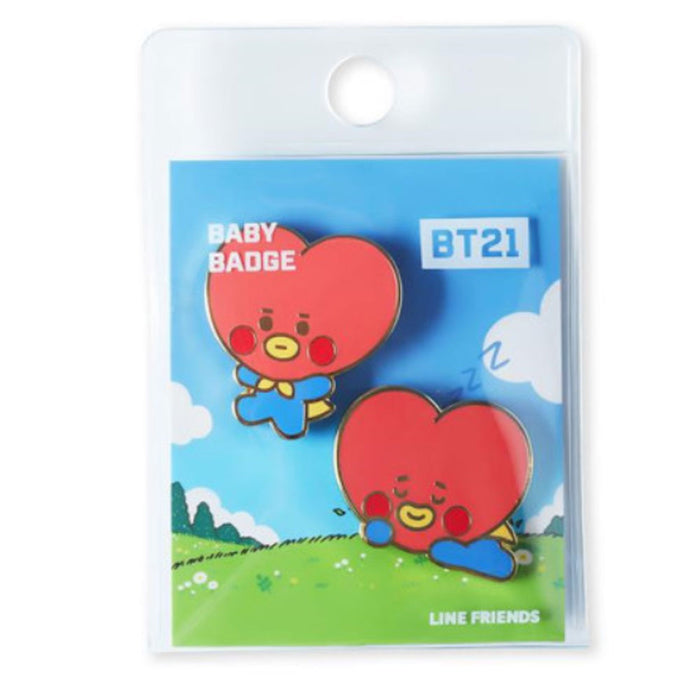 LINE FRIEND BT21  BABY BADGE SET | 2PCS