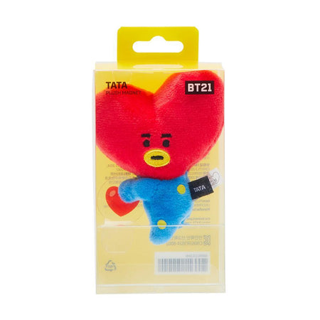 MUSIC PLAZA Goods TATA BT21 OFFICIAL GOODS [ PLUSH MAGNET ] * BTS