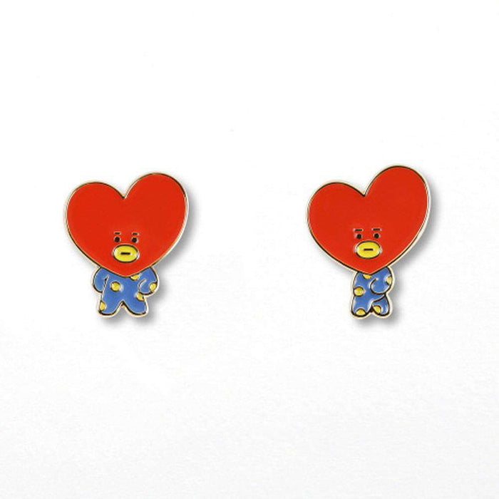 MUSIC PLAZA Goods TATA BT21 PIN BADGE VER.2 | OFFICIAL MD