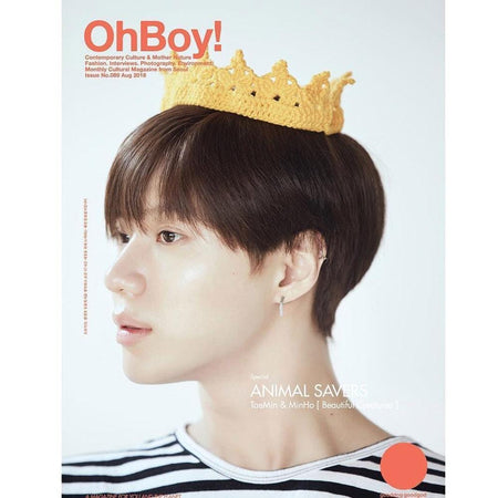 MUSIC PLAZA Magazine TAEMIN SHINEE | OHBOY! NO.089 [ MINHO & TAEMIN ] KOREA MAGAZINE