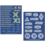 X1 PREMIER SHOW-CON OFFICIAL GOODS [  DECO STICKER ]