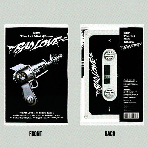 키 | KEY 1ST MINI ALBUM [ BAD LOVE ] TAPE VERSION