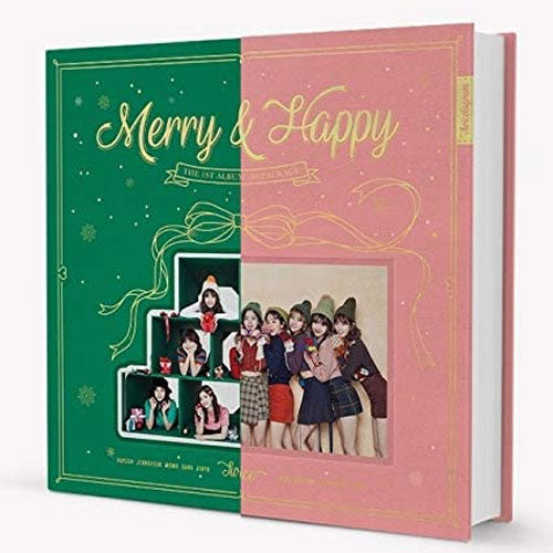 트와이스 | TWICE 1ST ALBUM REPACKAGE [ MERRY & HAPPY ] - Music Plaza