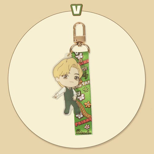 방탄소년단 | BTS [ TINYTAN ] DYNAMITE ACRYLIC STRAP KEYRING