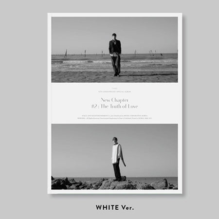 MUSIC PLAZA CD WHITE 동방신기 | TVXQ [ NEW CHAPTER #2: THE TRUTH OF LOVE ] 15th ANNIVERSARY SPECIAL ALBUM