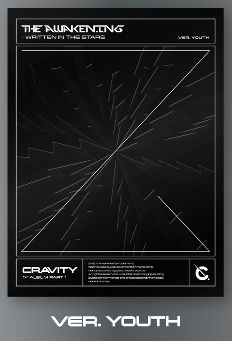 크래비티 | CRAVITY 1ST ALBUM PART 1 [ THE AWAKENING : WRITTEN IN THE STARS ]