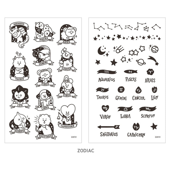 BT21 TATTOO STICKER